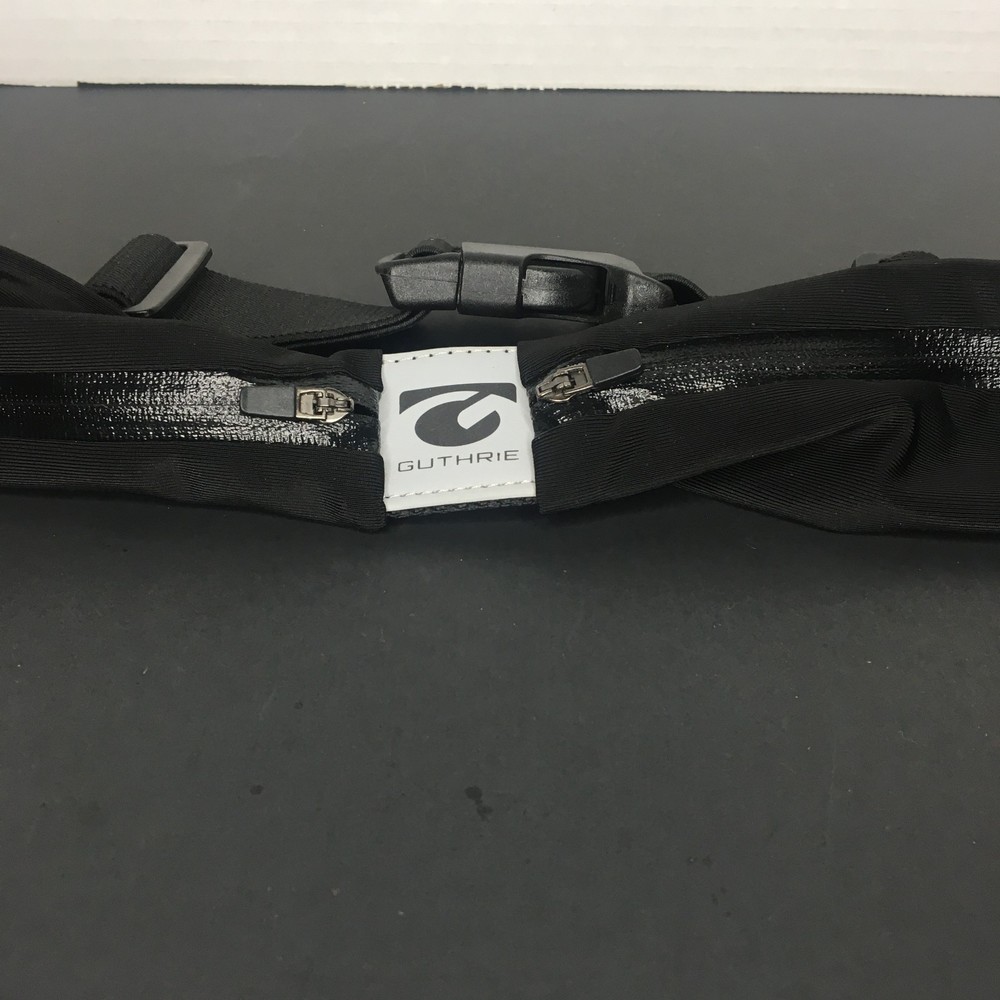 Guthrie Black Unisex Running Belt Size Length 38 in. / Width 1.5 in